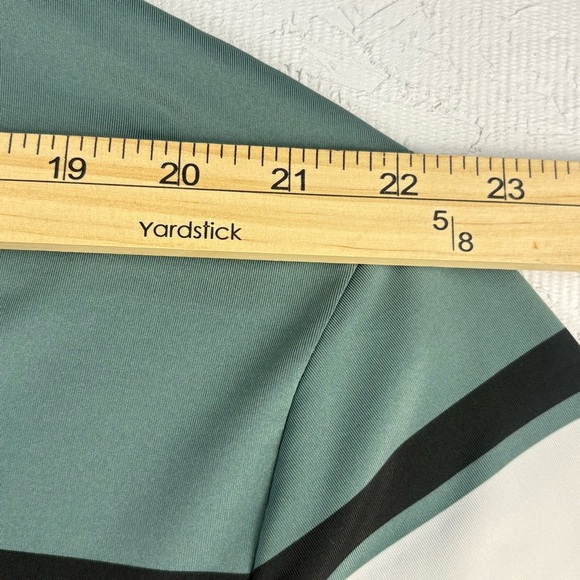 ADIDAS GOLF Men's ULT 365 Stripe Short Sleeve Polo Shirt Tech Emerald Sz 2XL - Picture 7 of 9
